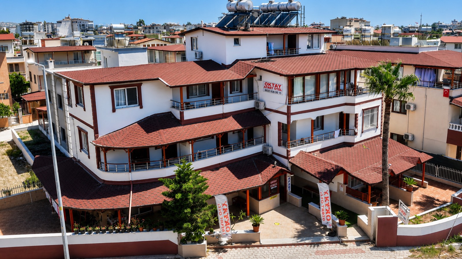 Oktay Apart Otel dış cephe — Arsuz Gözcüler